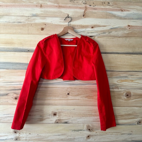 CAbi convertible trench coat Vibrant Red - Picture 6 of 9